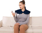Ruqiji 19" x 24" Weighted Neck&Shoulder Heating Pad, 2.5lbs - Image 6