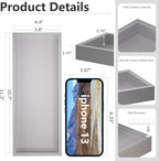 ZHWS Bathroom Vanity Tray for Toilet Tank, Decorative Tray, Kitchen Tray - Image 6