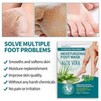 5 Pack Moisturizing Foot Mask, Hydrating Foot Masks - Image 3