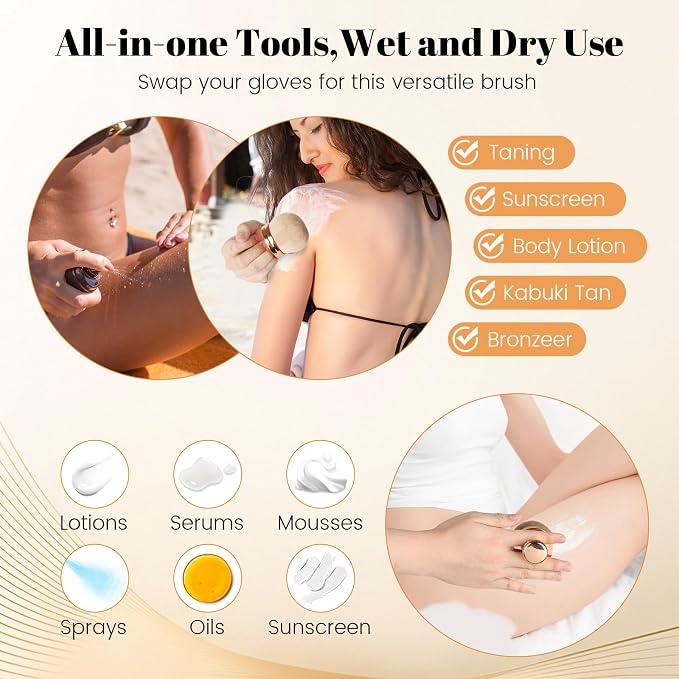 Extra Large Body Makeup Brush For Self Tanner, Makeup Brush For Self Tanner - Image 7