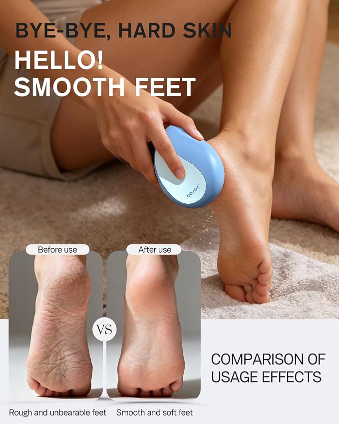BEZOX Glass Foot File Callus Remover – Professional Foot Scrubber - Image 3