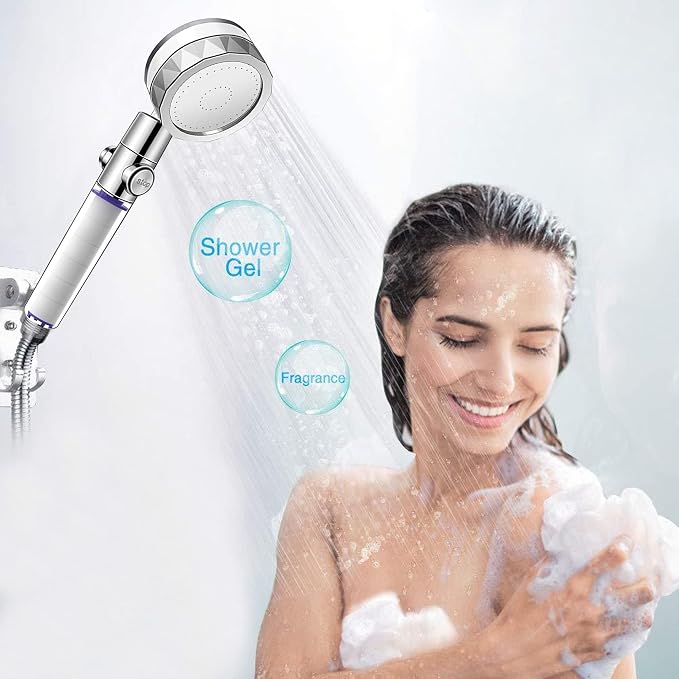 12 Pieces Hydro Jet Shower Head Filter, High Pressure Handheld Vortex Turbo Fan - Image 7