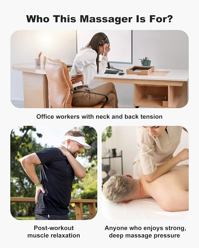 Snailax Cordless Shiatsu Neck Massager - Image 9