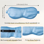 ZIMASILK Adjustable 100% 22 Momme Mulberry Silk Sleep Mask - Image 4