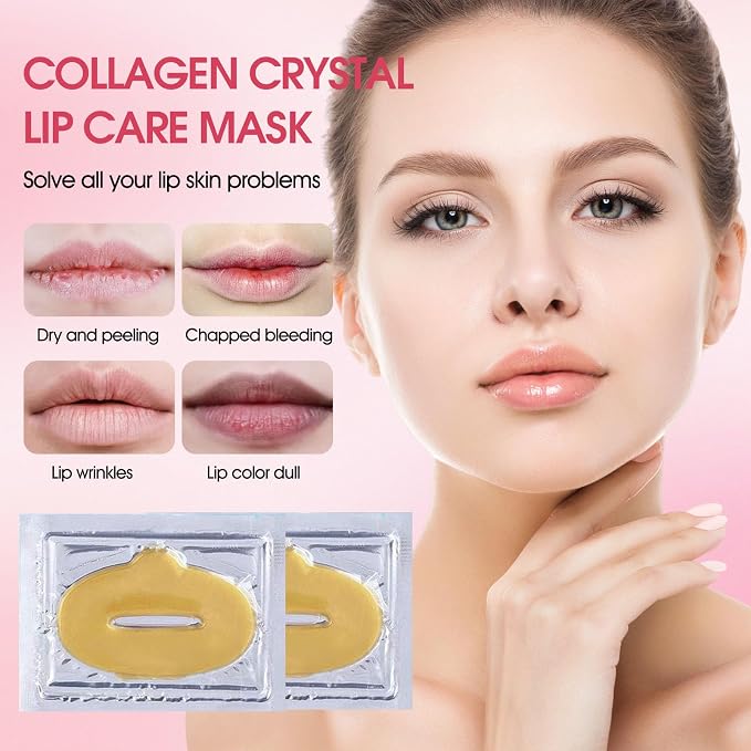 30 pieces of Moisturizing Collagen Crystal Lip Mask - Image 2