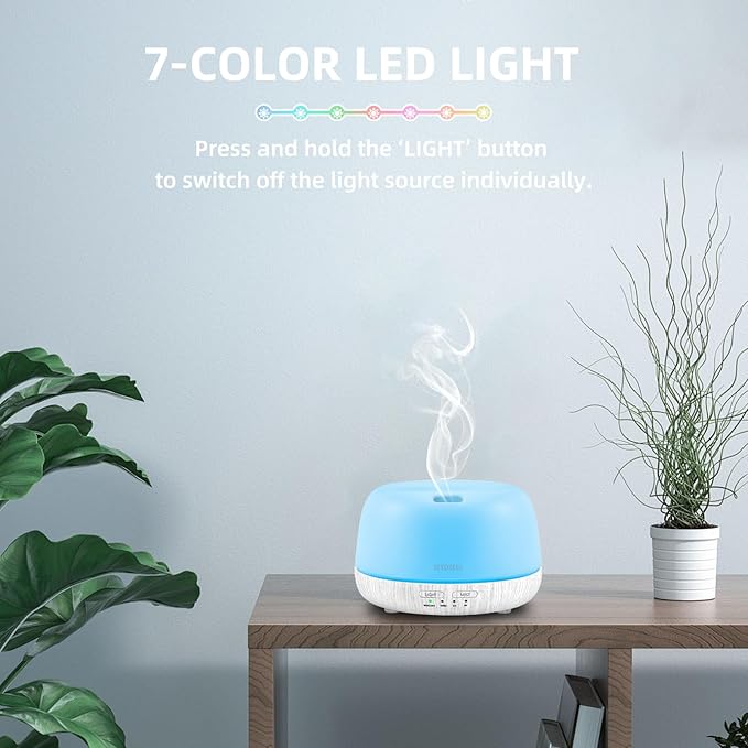 SEEDSEEL 300ML Essential Oil Diffuser - Image 6