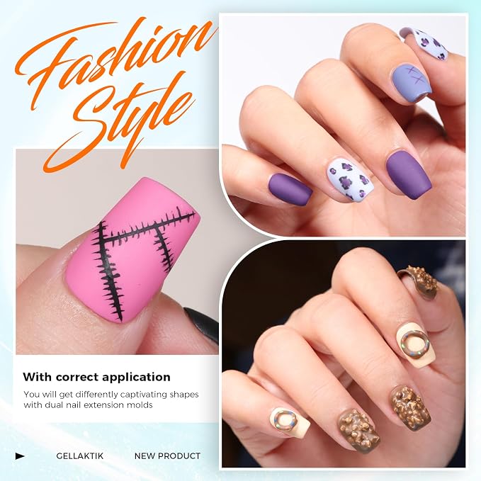 Gel Base and Top Coat Set, UV LED Nail Lamp Required - Image 9