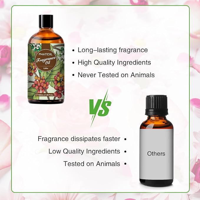 PHATOIL 3.38FL.OZ Coffee Fragrance Oils - Image 6