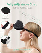 BeeVines 100% Real Mulberry Silk 2 Pack Sleep Mask, Pure Silk Eye Masks - Image 5