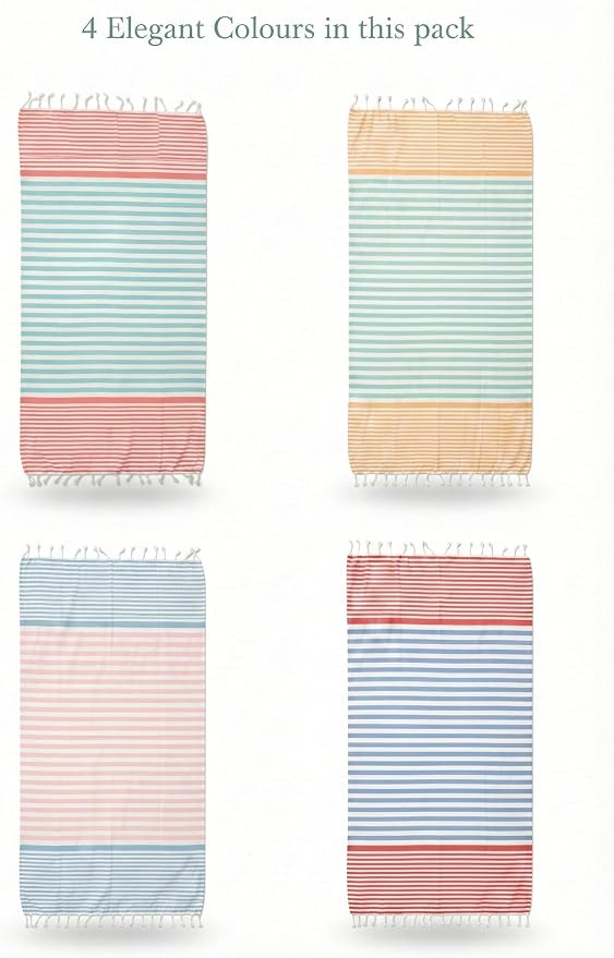 Cotton Turkish Beach Towel - Image 2
