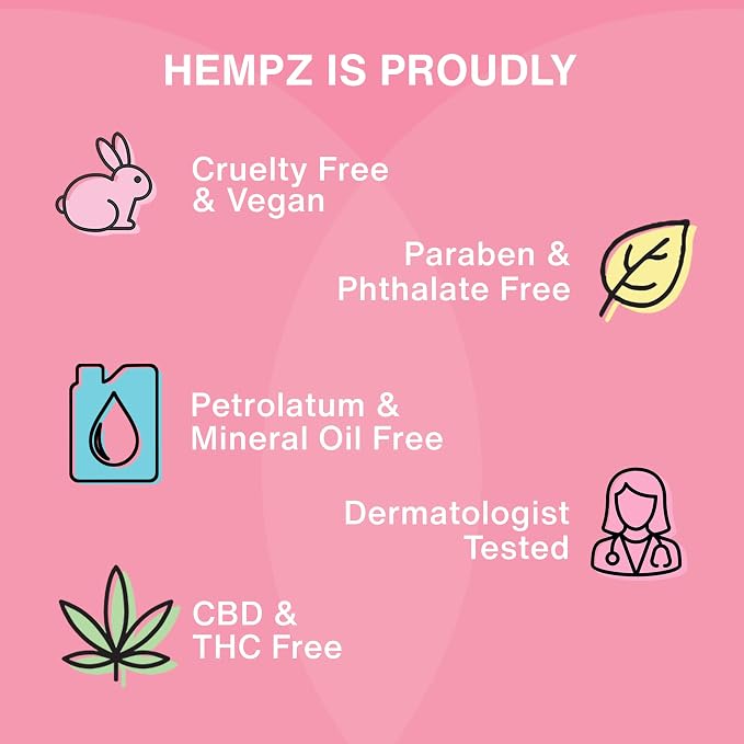 Hempz Mini Collagen-Infused Jasmine & Rose Body Moisturizer, 2.25 oz - Image 7