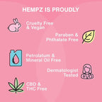 Hempz Mini Collagen-Infused Jasmine & Rose Body Moisturizer, 2.25 oz - Image 7