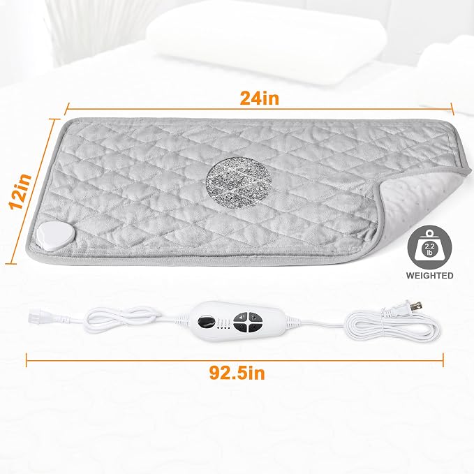 Deepsoon Heating Pad, Electric Heating Pads - Image 9