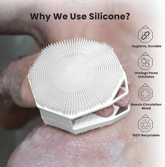 iTokGoK® Premium Silver-Infused Double-Sided Design 2-in-1 Silicone Body - Image 3