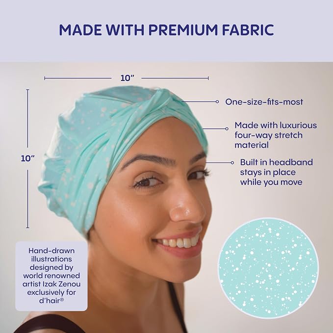d’Hair Spa Facial Headband for Women, Hair Band for Skincare, Steam Room & - Image 3
