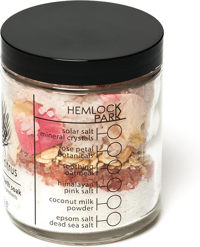 Hemlock Park Lavender Coconut Milk Bath Soak | Botanical Coconut Milk, - Image 4