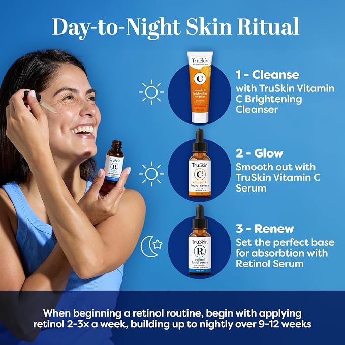 TruSkin Retinol Serum for Face – Gentle, Skin Friendly Anti-Aging Retinoid - Image 5