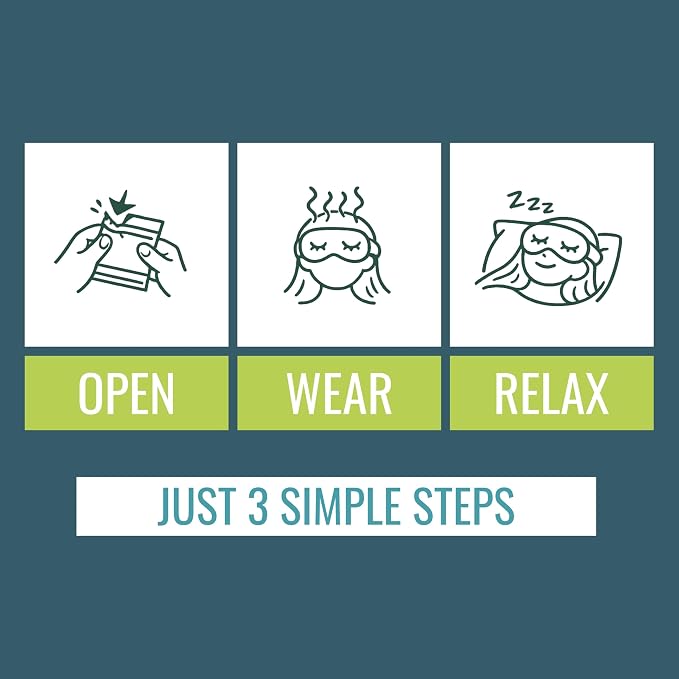 NOVEHA Self Heating Steam Eye Mask - Image 4