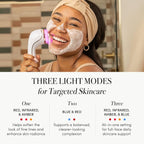 reVive Light Therapy Lux Collection Soniqué Cleanser, Sonic Face Cleanser Brush - Image 2