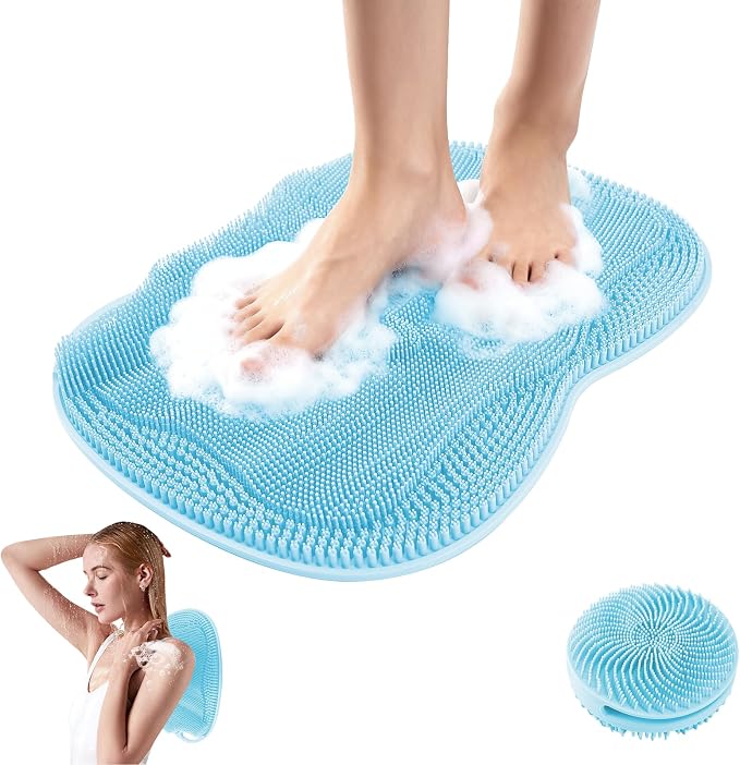 Bath Shower Foot Scrubber Mat by EaTubano