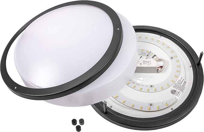 LB72160 LED Flush Mount Ceiling Light, 12 inch, 15W Dimmable 1200lm, 5000K - Image 5