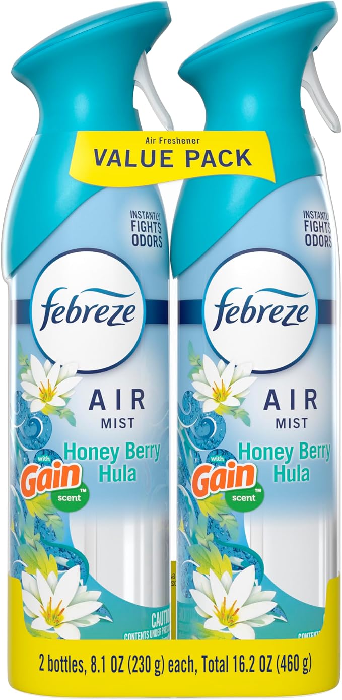Febreze Air Mist, Air Freshener Spray, Odor Fighting Room Spray, Deodorizer - Image 10