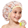Years calm Kids Shower Cap, Waterproof Reusable Cartoon Bath Cap by Yearscalm