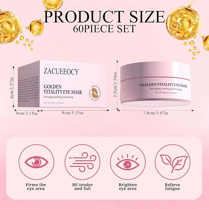 Under Eye Mask, Peptide Collagen Hydrogel Eye Patch - Image 2