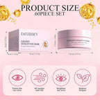 Under Eye Mask, Peptide Collagen Hydrogel Eye Patch - Image 2