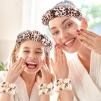 Zkptops Spa Headband for Washing Face Wristband Set Sponge Makeup Skincare - Image 7
