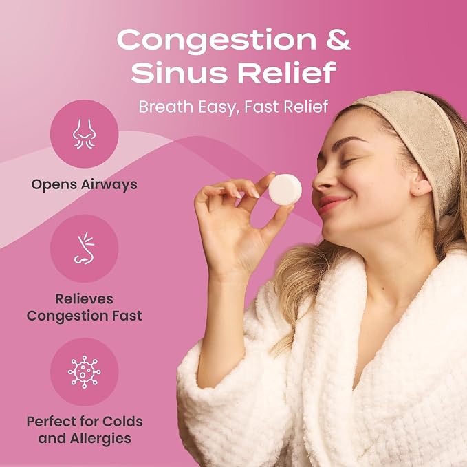 Body Restore Shower Steamers Aromatherapy 15 Pack – Mothers Day Gifts - Image 3