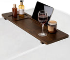 Teak Bathtub Tray by FunMemories
