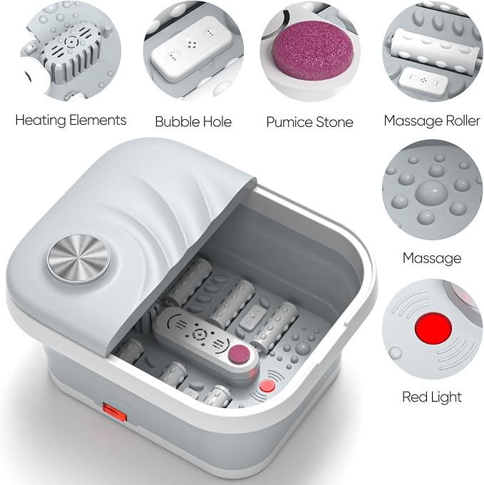LUBBYGIM New Collapsible Foot Spa Bath - Image 3