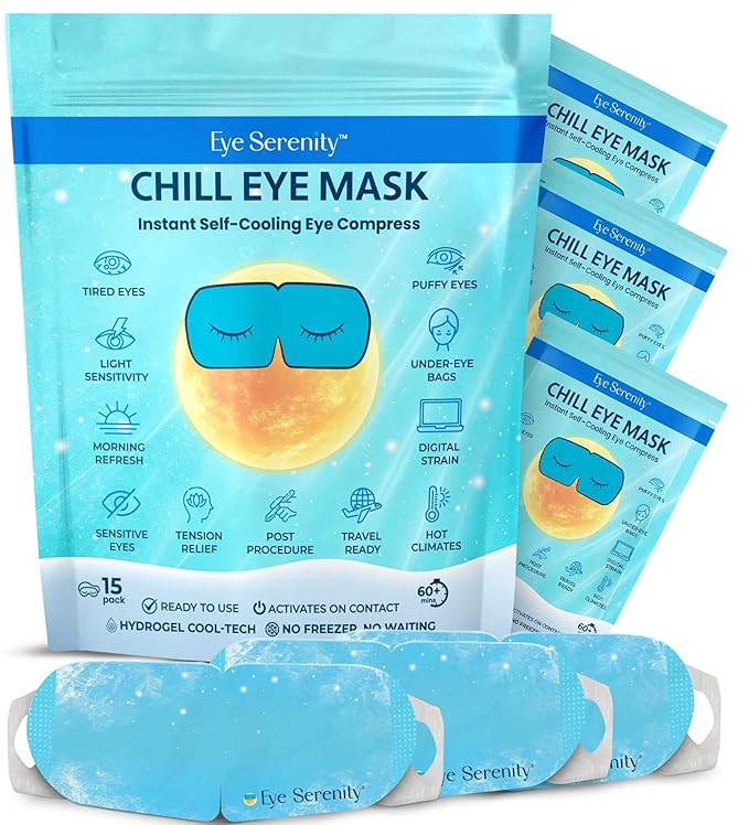 Eye Serenity CHILL Self Cooling Eye Mask by LureEssentials