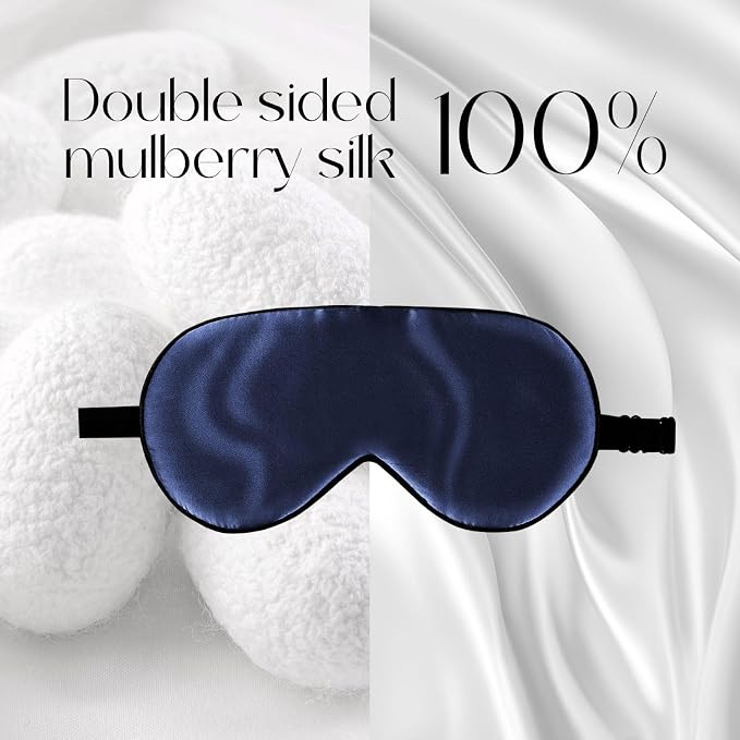 ZIMASILK 100% Mulberry Silk Sleep Mask - Image 3