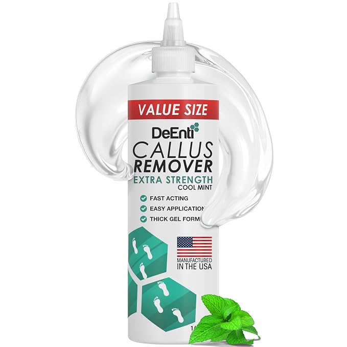 DeEnti Callus Remover for Feet, Extra Strength Foot Callus Remover Gel by DeEnti