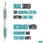 Trim Easy Hold Sure Grip Implements Cuticle Remover/Pusher, Dual Ended - Image 2