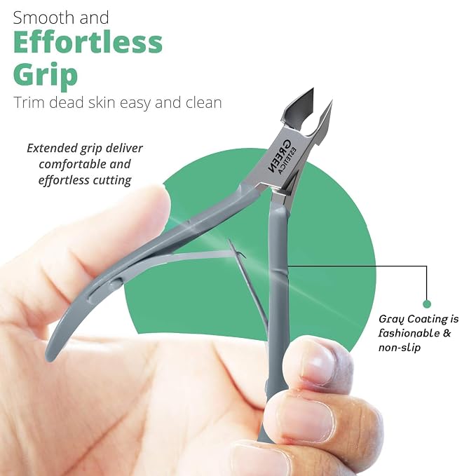 Professional Cuticle Trimmer Nail Cuticle Cutter Stainless Steel Cuticle Nippers - Image 6