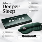 TheSleepGuard Pure Silk Sleep Mask Light Blocking Travel Essentials. Eye Masks - Image 3
