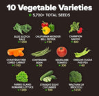 HOME GROWN 10 Variety Survival Seed Vault 2000+ USA Grown Heirloom Non-GMO - Image 3