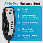 Back Massager with Heat, Full Body Massage Pad with Pillow Neck Support - Image 8