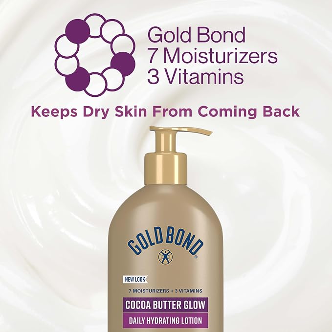 Gold Bond Cocoa Butter Glow Daily Hydrating Lotion - Image 7