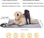Toozey XL Pet Heating Pad, Waterproof & Chew Resistant, 6 Temp Settings - Image 2