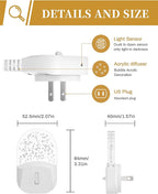 DORESshop LED Night Light, Baby Night Lights, Plug in Night Light - Image 7