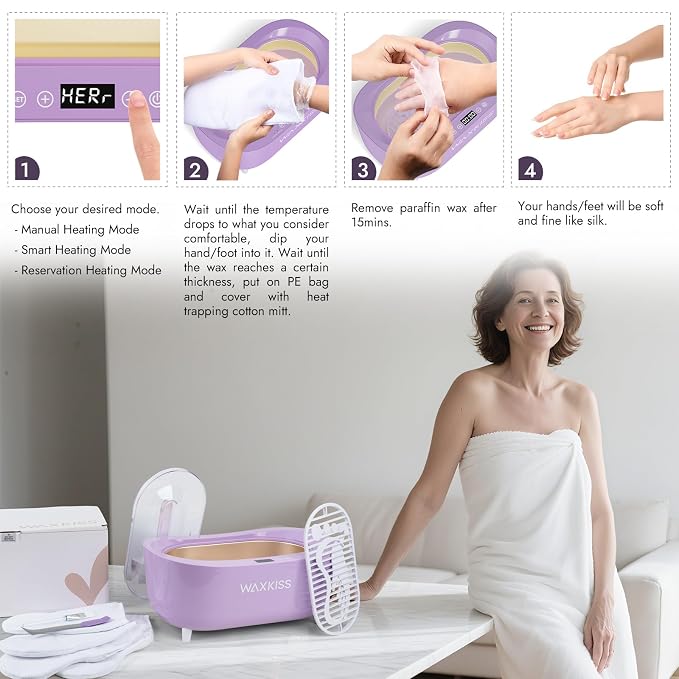 Waxkiss Intelligent Paraffin Wax Machine - Image 6