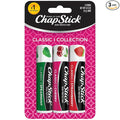 ChapStick Lip Care Set, Classic Collection 3-Pack – Spearmint, and Strawberry by ChapStick