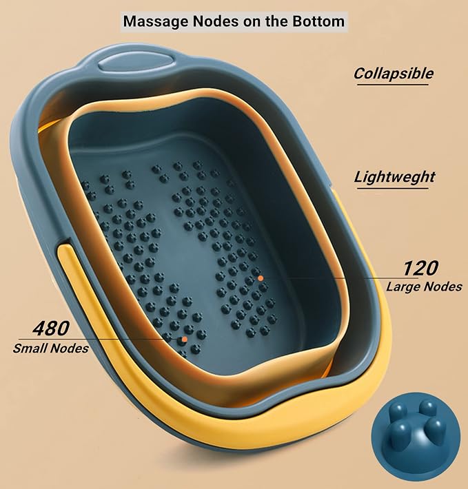 Collapsible Foot Bath Basin Soaker Tub - Image 5