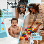 Bathtub Splash Guard for Tub Kids - 31IN Silicone Splash Guard - Image 3