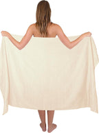 Belizzi Home Premium Cotton Oversized 2 Pack Bath Sheet 35x70-100% Pure Cotton - Image 5