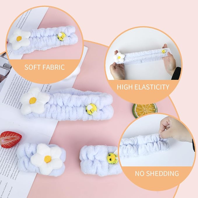 PERFECTSIGHT Kawaii Headband for Spa, Washing Face, Party - Image 2